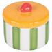 Villa d'Este Home Tivoli 2005 Fruit Life keramische suikerpot 160 ml, deksel aardbei