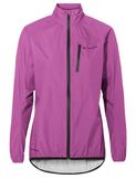 VAUDE Drop Jacket III, Hardshell jas, dames fiets-sportjassen, Waterdicht, Winddicht, Hardshell, Hoodless, Slim Fit, magenta, Polyester, XL