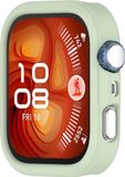 Wigento Huawei Siliconen beschermhoes voor de Huawei Watch Fit 4, halfomsluitend, lichtgroen