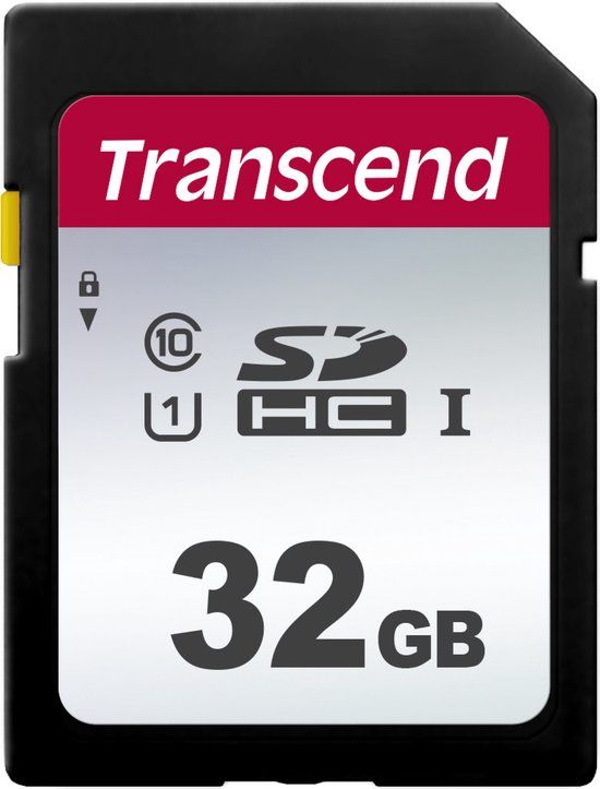 Transcend 300S SDHC - 32GB - Class 10 - 95MB/s