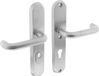 Intersteel Veiligheidsbeslag SKG*** met kerntrekbeveiliging profielcilindergat 72 mm achterdeurbeslag rvs geborsteld