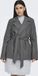 ONLY - ONLALVILDA LIFE SHORT WRAP COAT OTW - Dames - Gewatteerde jas - Polyester - XS - Medium Grey Melange