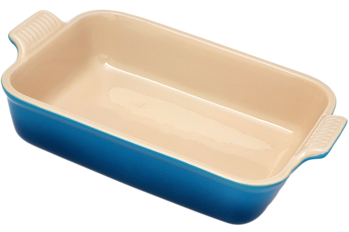 Le Creuset ovenschaal rechthoekig 2,3L, 26 cm, blauw