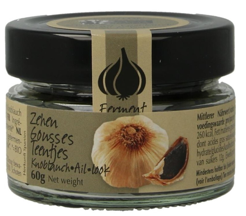 amanprana Zwarte knoflook teentje 60 Gram