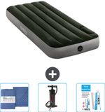 Intex Luchtbed - 1-Persoons - 76 x 191 x 25 cm - Groen