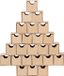 Decopatch Ladekast Adventskalender Kerstboom 24 vakken
