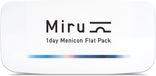 Menicon Miru 1day Flat Pack Lentilles journalières -10.00 BC 8.60 30 pièces