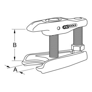KS Tools Universele Kogelgewrichtstrekker - 32mm - 1 Stuk
