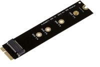 KALEA-INFORMATIQUE M2 naar Mac 2012 adapter om een M.2 SSD te monteren in plaats van de originele 8+18 pin SSD op Mac MD224 MD223 MD231 MD232. Lange versie met schroevendraaier.