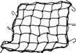 Lampa Bagagenet Helmnet - Motor Veiligheidsnet - Spider Net - 42x42 cm - Incl. Haken - Universeel