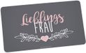 infinite by GEDA LABELS (INFKH) Bord Lieblingsfrau 23,5x14,5cm Ontbijtplank Melamine, grijsroze