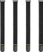 Trilancer Elastische Riemen met Antislip Bandjes, 61 cm x 5 cm (4 Stuks)