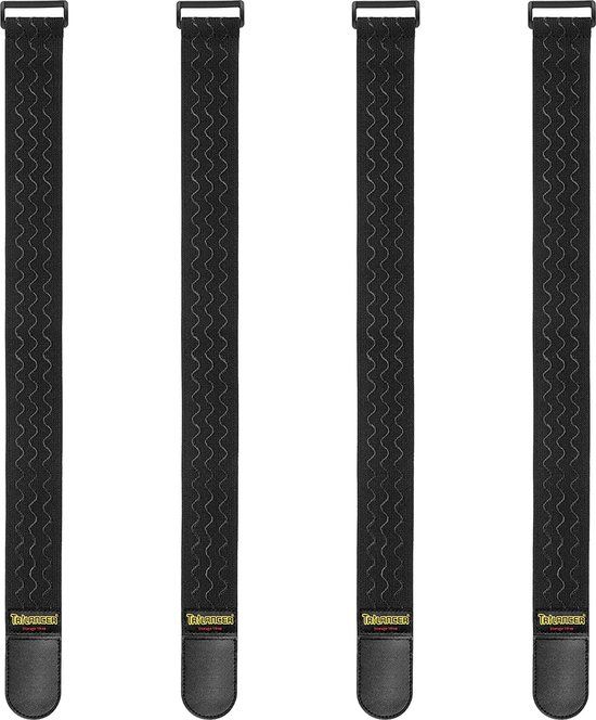 Trilancer Elastische Riemen met Antislip Bandjes, 61 cm x 5 cm (4 Stuks)