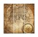 Homemania Wandfoto, 3-delig, voor woonkamer, slaapkamer, meerkleurig, 69 x 3 x 50 cm, HM203PKNV-166, polyester, hout