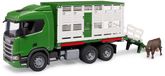 Bruder Scania Super 560R Veetransportwagen met 1 koe modelvoertuig 03548