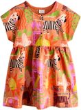 Next - Meisjes - Jerseyjurk - Oranje