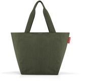 Reisenthel Shopper M Handtas Shopper - 15L - Cord Dark Macha Groen