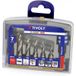 Tivoly Coffret 6 Forets Taraudeur Fraiseur Combiné
