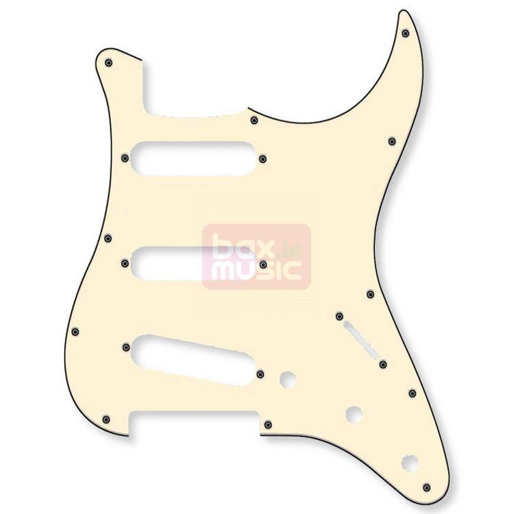 Fender slagplaat voor Stratocaster 3-laags parchment