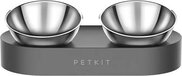 PETKIT Fresh Nano Metal - Elevated Double Pet Food Bowl - Transparent