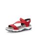 Rieker Dames riempjessandalen 68871, vrouwen, Rood 33, 40 EU Smal