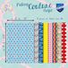 DYD Dress Your Doll - Making Couture Fabric Set kit Strawberry Blue