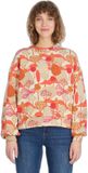 Ragwear sweat-shirt femme Wuss Print écru
