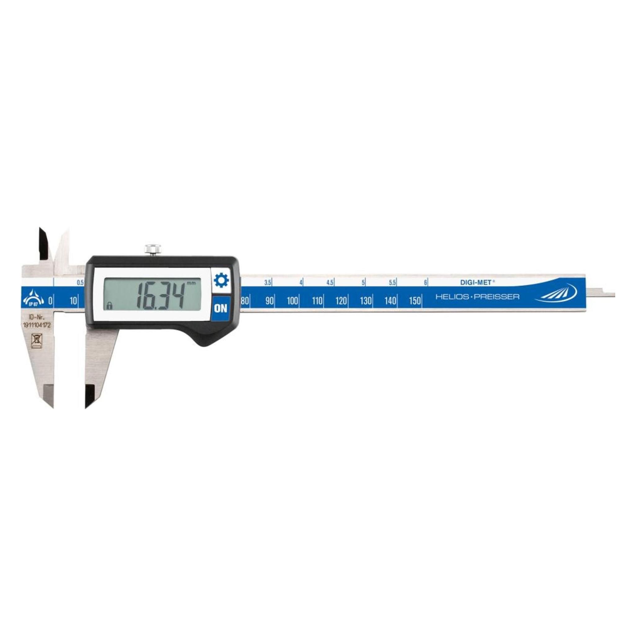 HELIOS PREISSER DIGI-MET 1326422 Digitale schuifmaat 300 mm IP67