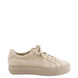 Paul Green Baskets pour femme - 5641-002 - Beige - En cuir suédé, beige, 36 EU