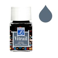 Lefranc Bourgeois Vitrail glas & porseleinverf 251 gray (50 ml)
