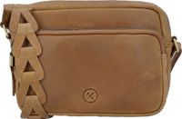 Hide & Stitches Daydreamer Crossbody Schoudertas - Leren Dames Tas - Cognac