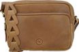 Hide & Stitches Daydreamer Crossbody Schoudertas - Leren Dames Tas - Cognac