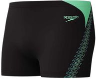 Speedo END+ Hyper Boom Splice Boxer de bain Homme - Taille M - Noir/Vert clair