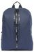 Momo Design Sac à dos homme Nylon Cuir artificiel noir bleu Fermeture éclair Black B UNICA 28.5x42x13 cm ARROW-BLACK