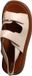 Super Mode He Valentine Sandalen met klittenband Beige Dames Maat 41