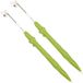 vidaXL Campingstoelparasols 2 st 105 cm groen