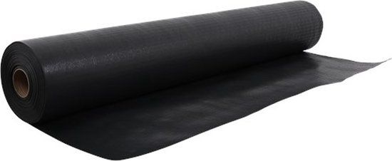 Kelfort DPC-Slabbenfolie 300mu 100cm x 50m Zwart
