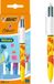 BIC 4 Kleuren Velours Balpennen Medium Punt - 3 Stuks