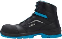 Uvex 2 Xenova werkschoen hoog S3 95562 - Zwart/Groen - 44