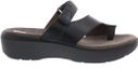 Wolky Dames Slippers Collins Softy Wax Black Zwart - Maat 37