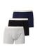 ABOUT YOU Boxershorts 'Mario' navy / grijs gemêleerd / zwart