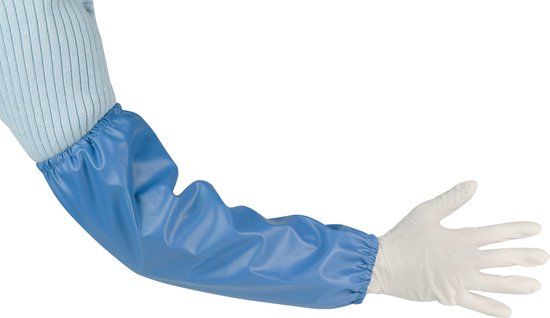 Kerbl Armbescherming - Blauw - PVC - Waterdicht