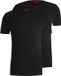 Hugo T-shirts col rond red label 2-Pack noir