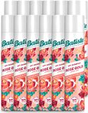 Batiste Shampooing sec 12 x Or Rose - Parfum Rose Souple - Rafraîchit et donne du volume - 200ml - Lot économique