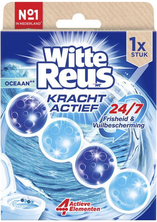 Witte Reus Wc Blok Kracht Actief Oceaan