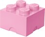 LEGO Opbergbox Brick 4 - Roze