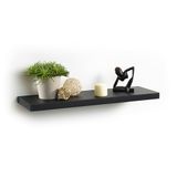 Modul'Home 6RAN792BC rek, MDF/spaanplaat, 75 x 22,8 x 3,4 cm, zwart