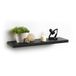 Modul'Home 6RAN792BC rek, MDF/spaanplaat, 75 x 22,8 x 3,4 cm, zwart