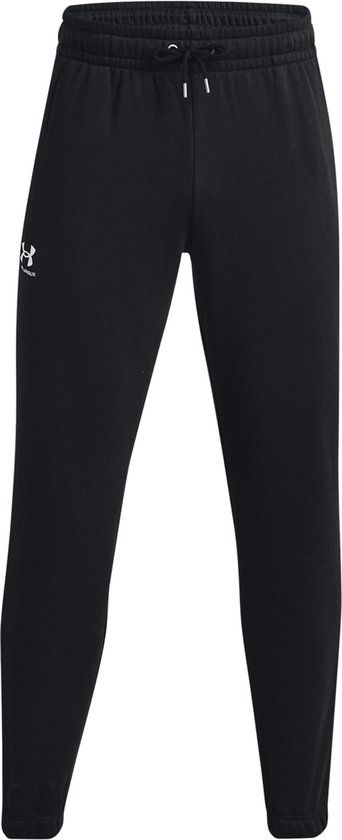 Under Armour UA Icon Fleece Jogger-BLK Heren Sportbroek - Zwart - Wit