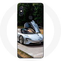 Maniacase Hoesje voor Xiaomi Redmi Note 5 Pro Formule 1 McLaren Auto Grijs
